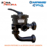 Válvula selectora Variflo lateral 6  vías Kripsol / Hayward