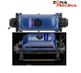 Calentador evolution de titanio para piscinas, spas, jacuzzis