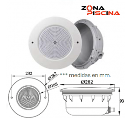 Proyector / Foco de nicho Led Blanco o Rgb para piscinas