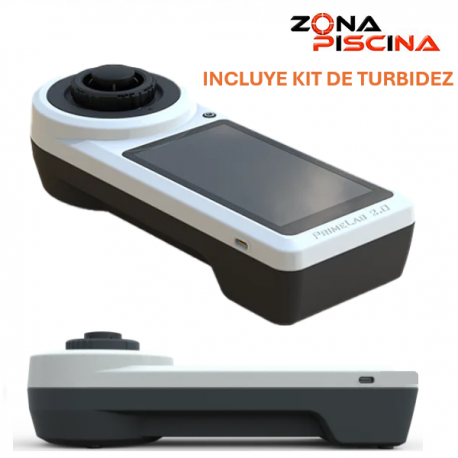 Fotómetro para piscinas primelab 2.0 multitest + Kit Turbidez