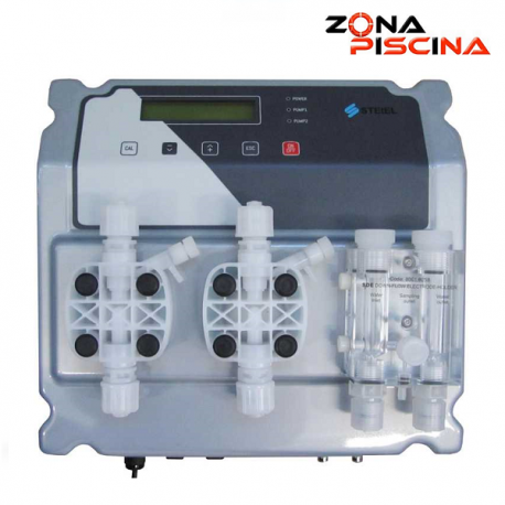 Panel dosificación Steiel EF300 para ph y redox para piscinas