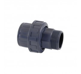 Enlace tres piezas encolar hembra  - roscar macho  PVC presion