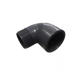 Codo hembra encolar - macho roscar PVC presion