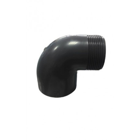 Codo hembra encolar - macho roscar PVC presion