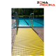 Suelo lamas de plástico para piscinas, vestuarios, colectividades, gimnasio