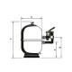 Filtro piscina para depuradoras modelo aster, fabricante Astralpool