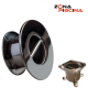 Anclaje tipo copa / hongo corchera de piscina de competición de liner
