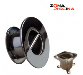 Anclaje tipo copa / hongo corchera de piscina de competición de liner