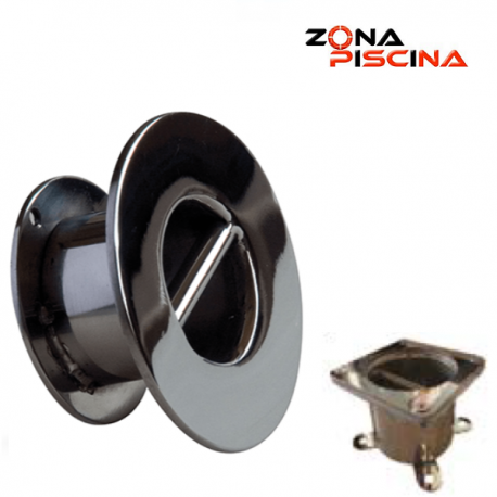 Anclaje tipo copa / hongo corchera de piscina de competición de liner