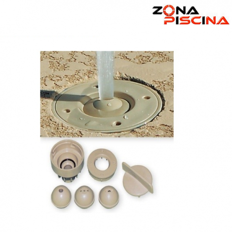 Boquillas para corona o suelo de piscina fuentes, jardín