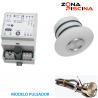 Kit pulsador inoxidable piezoelectrico para piscinas, spas, jacuzzis