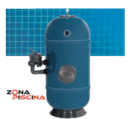 Filtro piscina de poliéster laminado con lecho filtrante alto