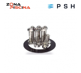 Kit juego bridas tornillos y juntas prefiltros para bombas psh