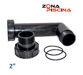 Repuesto original kit enlace a pasamuros filtro piscina Kripsol