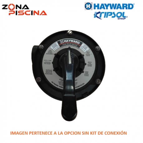 Válvula selectora Variflo lateral 6  vías Kripsol / Hayward