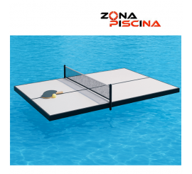 Mesa ping-pong flotante para juegos en centros deportivos, piscinas