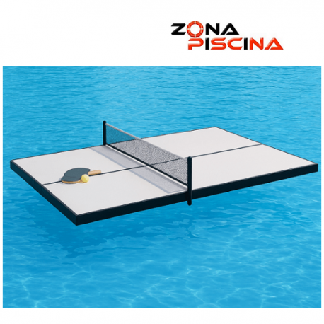 Mesa ping-pong flotante para juegos en centros deportivos, piscinas
