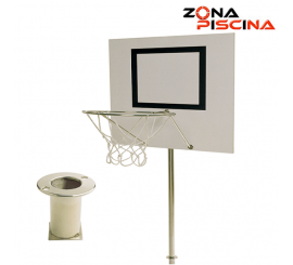 Basquet canasta de anclaje para piscinas, lagos, playa, camping