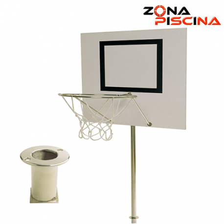 Basquet canasta de anclaje para piscinas, lagos, playa, camping