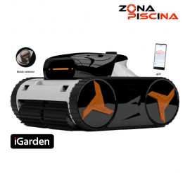 Limpiafondos robot piscinas inverx serie N40 bateria, sin cables