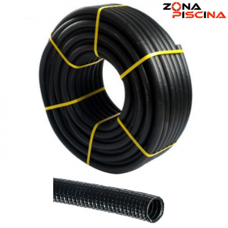 Tubo corrugado forroplast para iluminación de piscinas