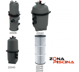 Filtro de cartucho Galaxy para depuradora de piscinas