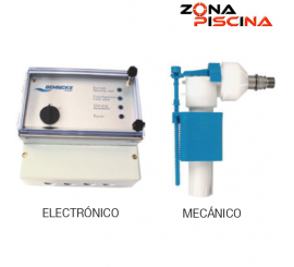 Regulador de nivel para skimmer de piscina mecanico o electrónico