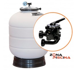Filtro depuradora piscina Millenium Astralpool lateral