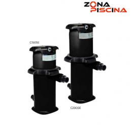 Filtro cartucho Swimclear de Hayward para piscinas.