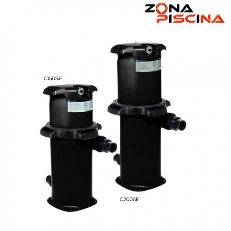 Filtro cartucho Swimclear de Hayward para piscinas.