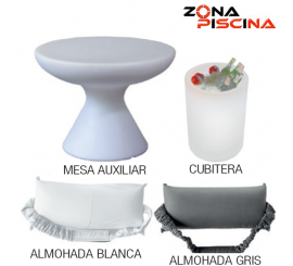 Silla dise&ntilde;o de resina ligera y de alta calidad para piscinas, spas.