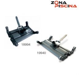 Carro limpiafondos profesional de aluminio para piscinas