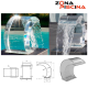 Cascada Tropic de agua acrilica para piscinas, spas