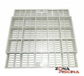 Rejilla Cuadrada para Sumidero Kripsol ABS (250 x 250 mm)