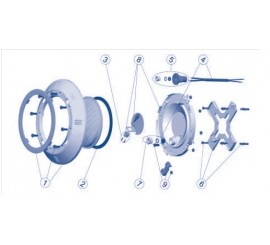 Recambios / Repuestos proyector foco extraplano AstralPool piscinas