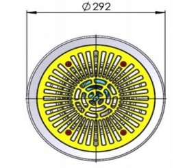 Recambio / Repuesto rejilla circular para sumidero AstralPool