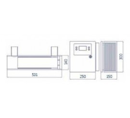 Clorador salino piscina semi industrial Innowater SMC