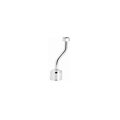 Conector urinario baño curvo.