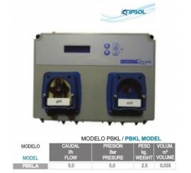 Panel dosificacion control redox y ph compacto Kripsol