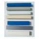 Banco simple pvc con bastidor para vestuarios públicos, piscinas